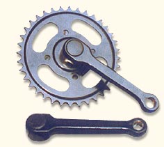 Single Chainwheels & Cranks