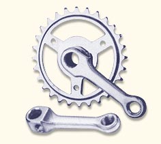 Single Chainwheels & Cranks