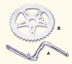 Single Chainwheels & Cranks