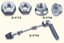 Hub Nuts (STD), Quick Release (Hub), Quick Release (Hub)
